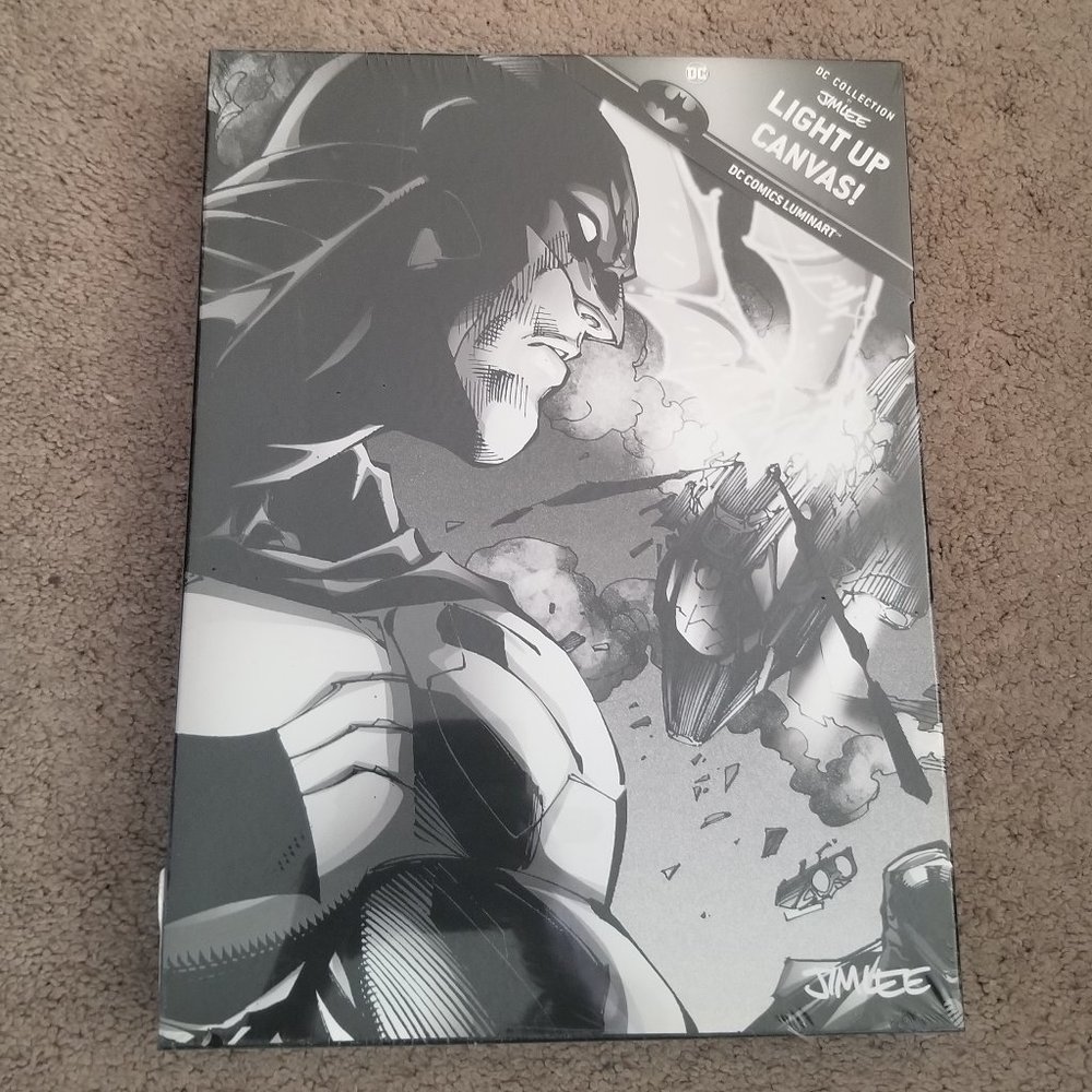 DC Collection- Jim Lee Batman Light Up Canvas (Luminart)